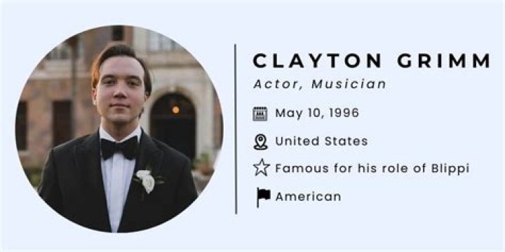 Clayton Grimm (actor) - Wikipedia, Age, Net Worth, Biography , Spotify, TikTok, Facebook, Facts and