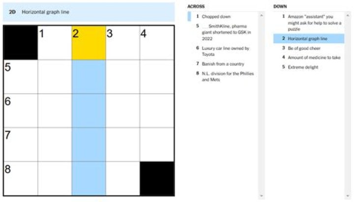 Flattering lines NYT Crossword Clue