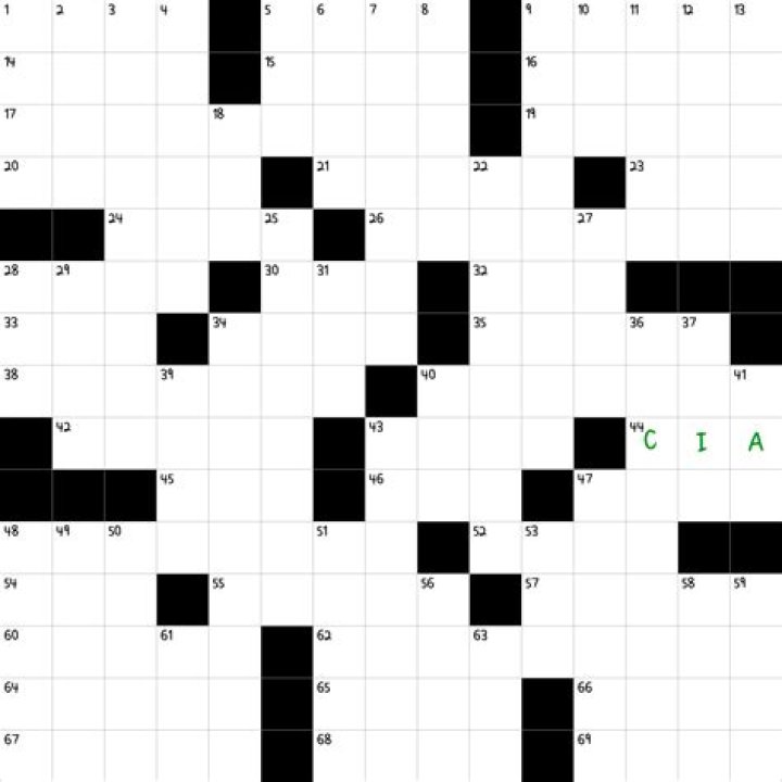 Headquarters crossword clue NYT