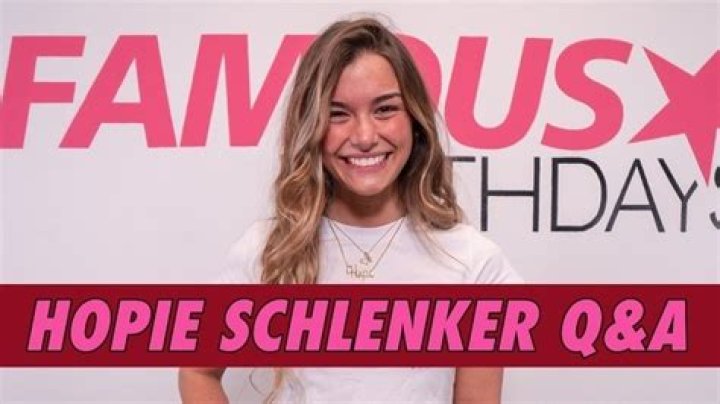 Hopie Schlenker ·
