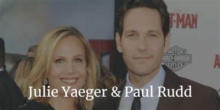 Julie Yaeger Age Difference With Husband Paul Rudd: The Couple Has A Hefty Net Worth