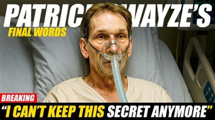 Patrick Swayzes Last Words and Photo Before His Death