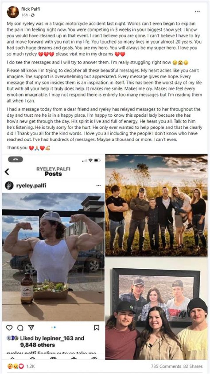 The Tragic Accident Of Ryeley Palfi