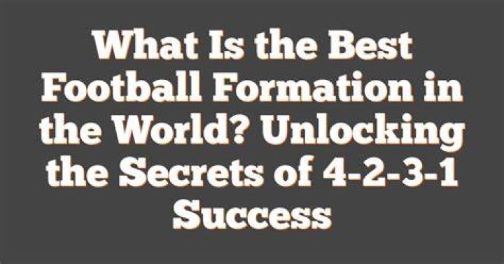 Unlocking The Secrets Of Football Success
