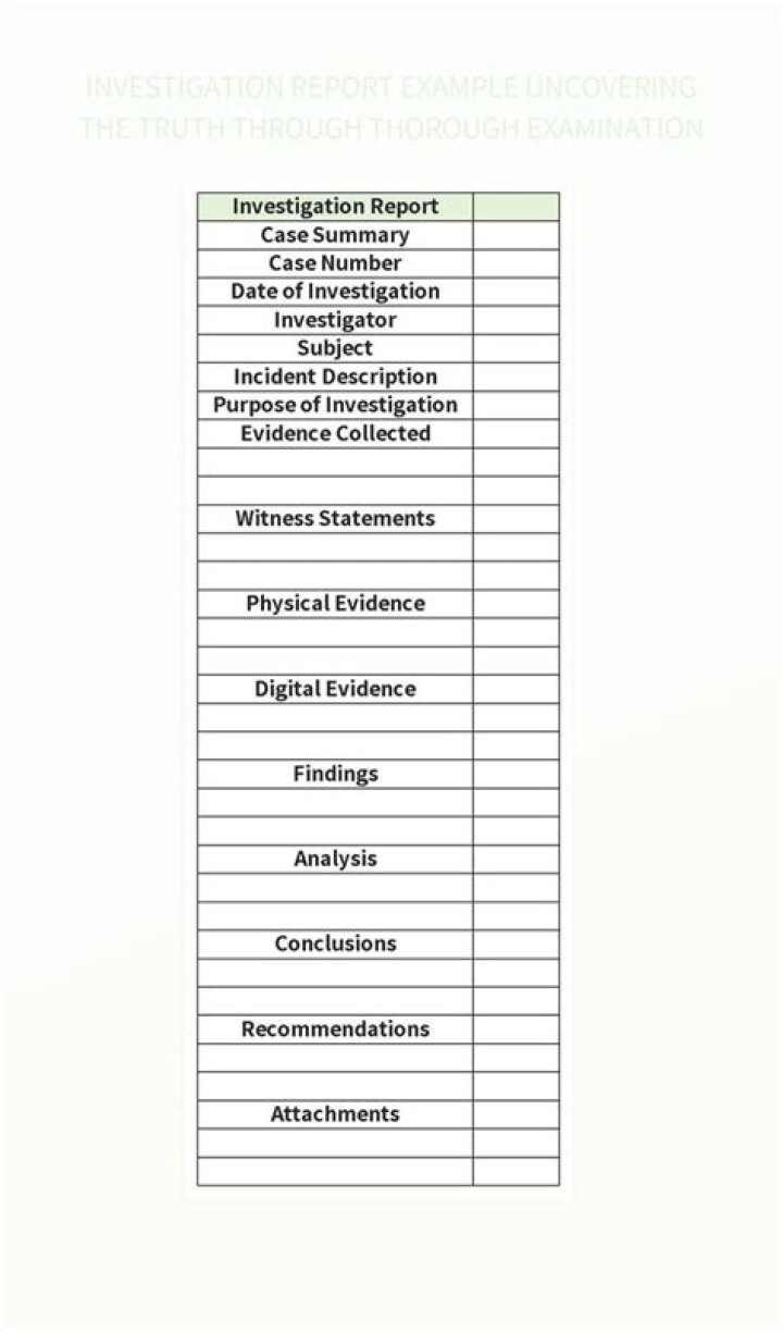 Unraveling The Truth Through The Investigation