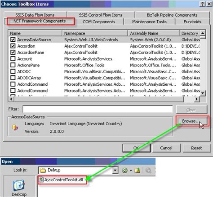 Where can I find the exe for Version=1.0.61025 of Ajax tool kit ?? (ASP net 2.0)