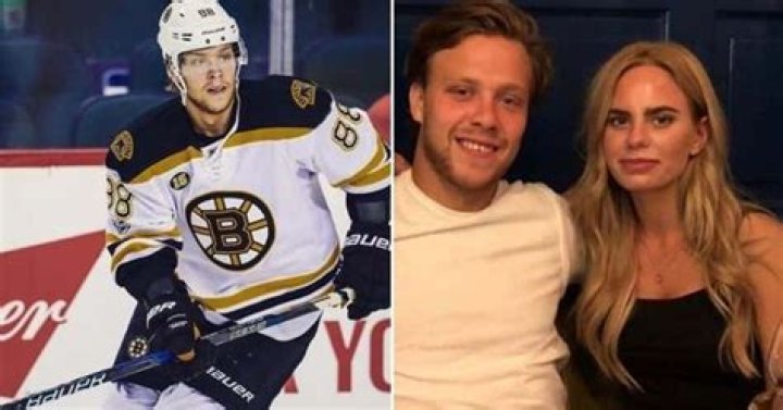 Who is David Pastrnak's girlfriend Rebecca Rohlson? Bruins star announces death of newborn son