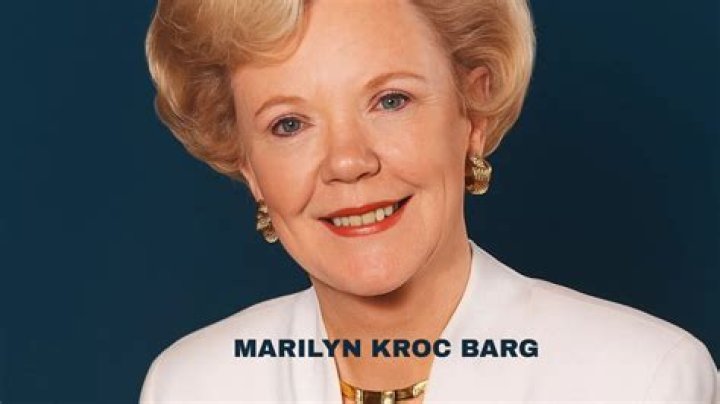 Who Was Marilyn Kroc Barg Ray Kroc S